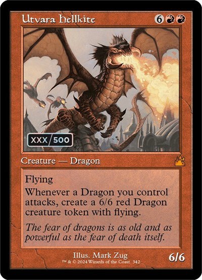 Utvara Hellkite - Serial Numbered