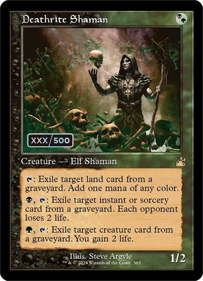 Deathrite Shaman - Serial Numbered