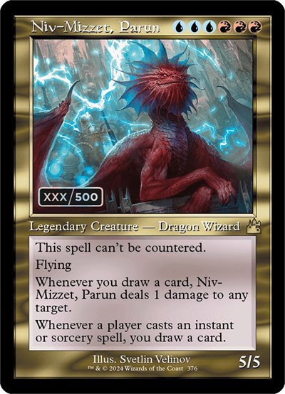 Niv-Mizzet, Parun - Serial Numbered