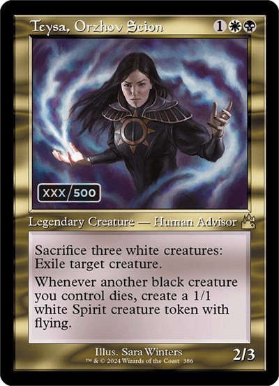 Teysa, Orzhov Scion - Serial Numbered