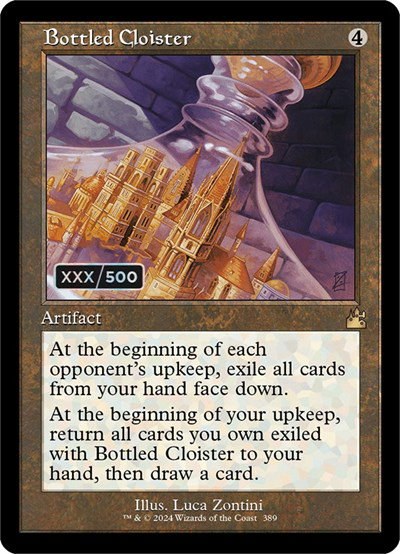 Bottled Cloister - Serial Numbered