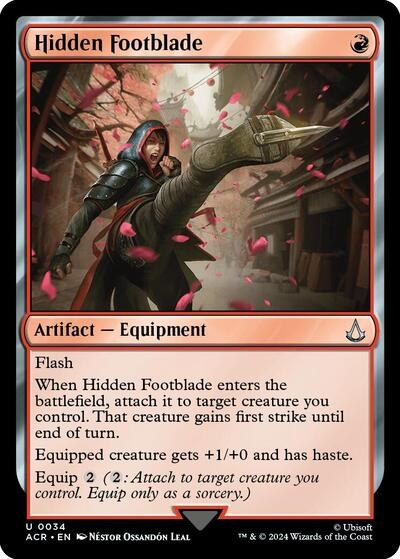 Hidden Footblade - Foil