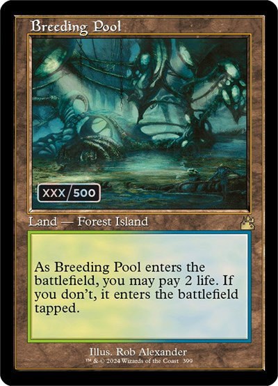 Breeding Pool - Serial Numbered