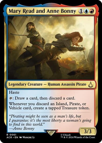 Mary Read and Anne Bonny - Foil