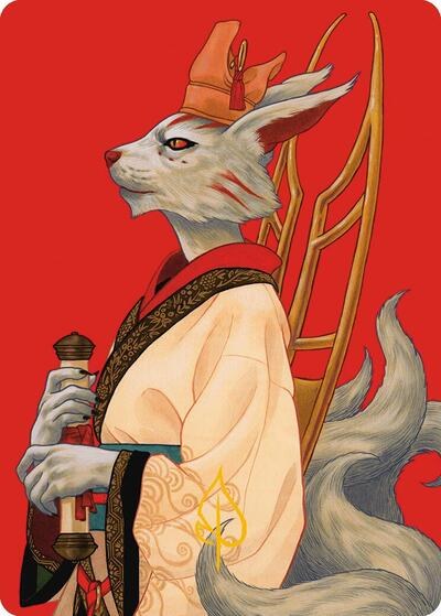 Pearl-Ear, Imperial Advisor Art Card - Gold Stamped Signature