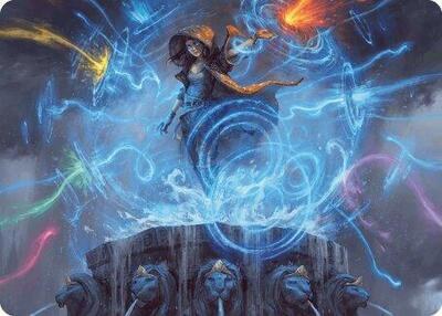 Flusterstorm Art Card