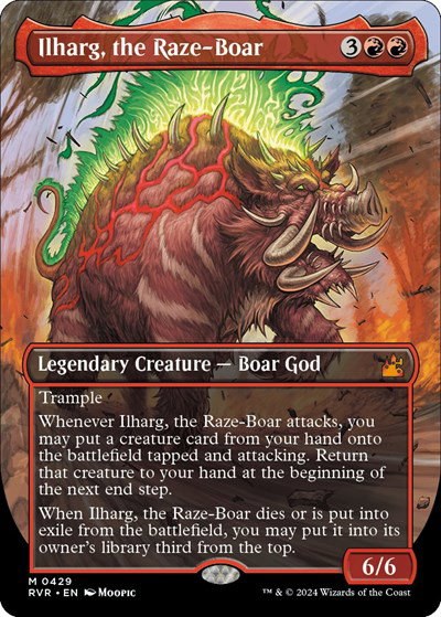 Ilharg, the Raze-Boar - Foil