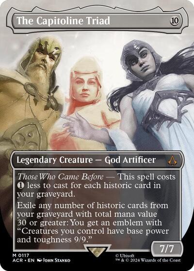 The Capitoline Triad - Foil