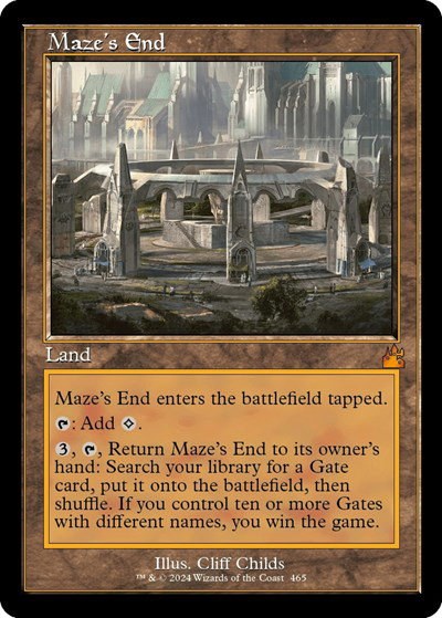 Maze's End - Foil