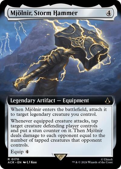Mjolnir, Storm Hammer - Foil