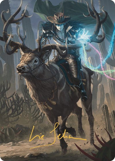 Oko, the Ringleader Art Card - Gold Stamped Signature