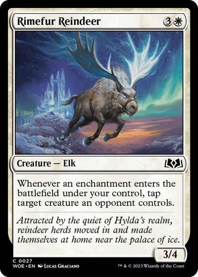 Rimefur Reindeer - Foil