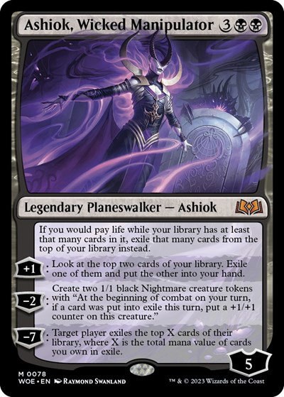Ashiok, Wicked Manipulator - Foil
