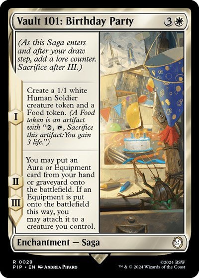 Vault 101: Birthday Party - Foil