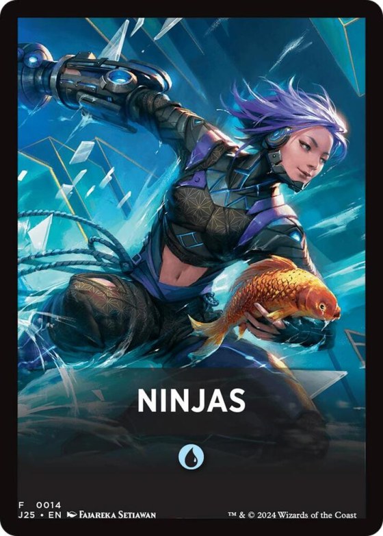 Ninjas Theme Card - Normal Ninjas Theme Card