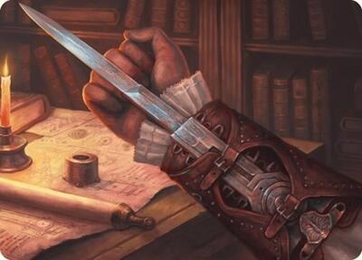 Hidden Blade Art Card