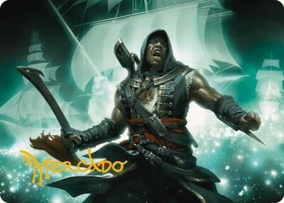 Adewale, Breaker of Chains Art Card - Gold Stamped Signature