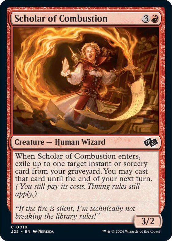 Scholar of Combustion - Normal Scholar Of Combustion