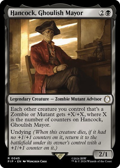 Hancock, Ghoulish Mayor - Foil