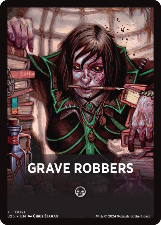 Grave Robbers Theme Card - Normal Grave Robbers Theme Car