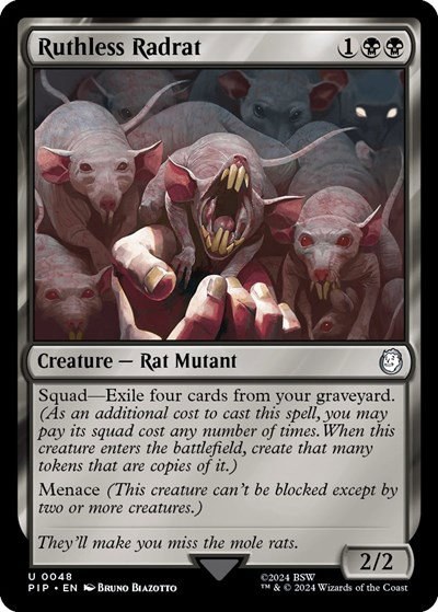 Ruthless Radrat - Foil