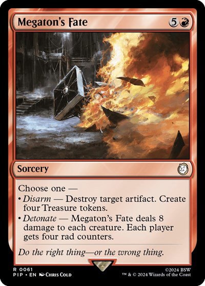 Megaton's Fate - Foil
