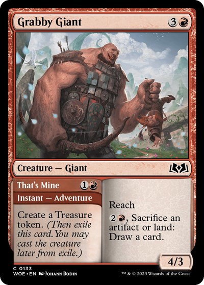 Grabby Giant - Foil