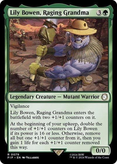 Lily Bowen, Raging Grandma - Foil