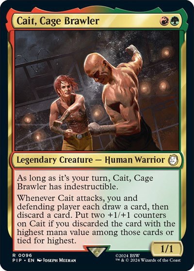 Cait, Cage Brawler - Foil