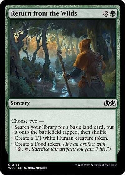 Return from the Wilds - Foil
