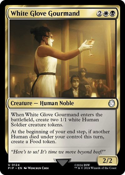 White Glove Gourmand - Foil