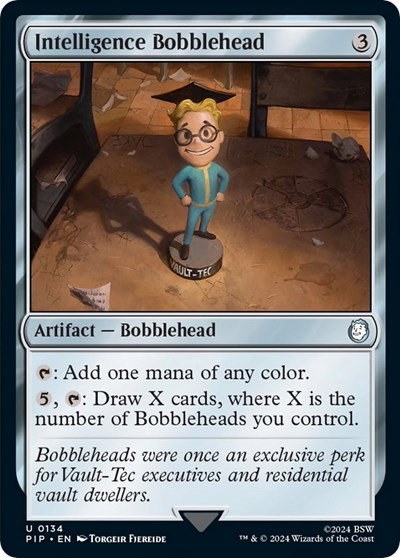 Intelligence Bobblehead - Foil