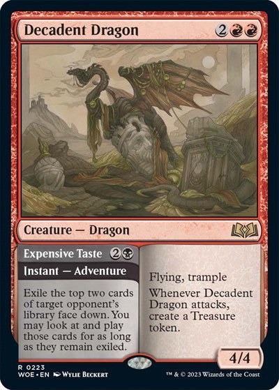 Decadent Dragon - Foil