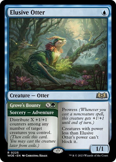 Elusive Otter - Foil