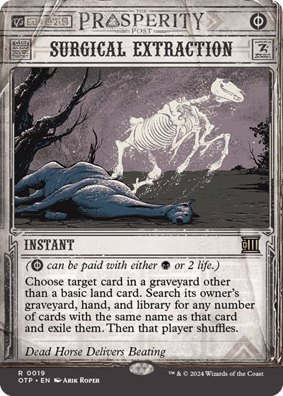 Surgical Extraction - Foil