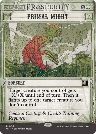 Primal Might - Foil