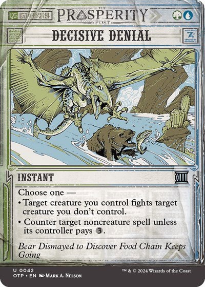 Decisive Denial - Foil