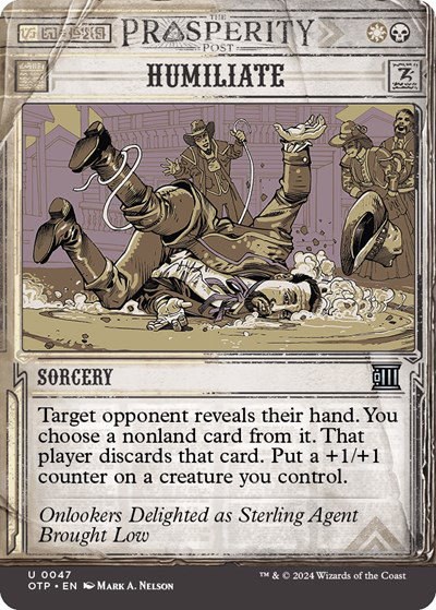 Humiliate - Foil