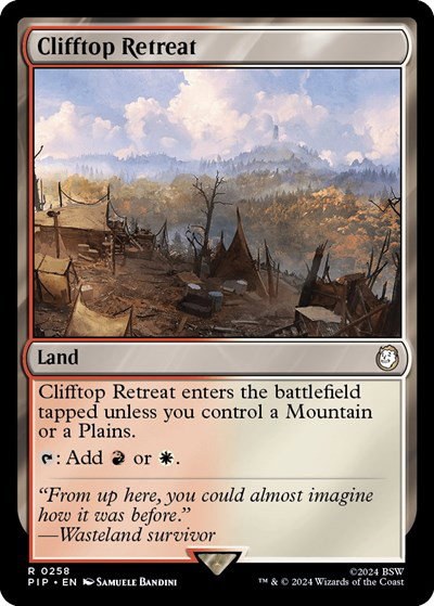 Clifftop Retreat - Foil