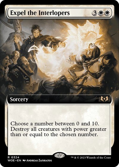 Expel the Interlopers - Foil
