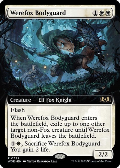 Werefox Bodyguard - Foil