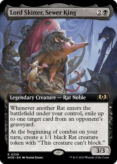 Lord Skitter, Sewer King - Foil