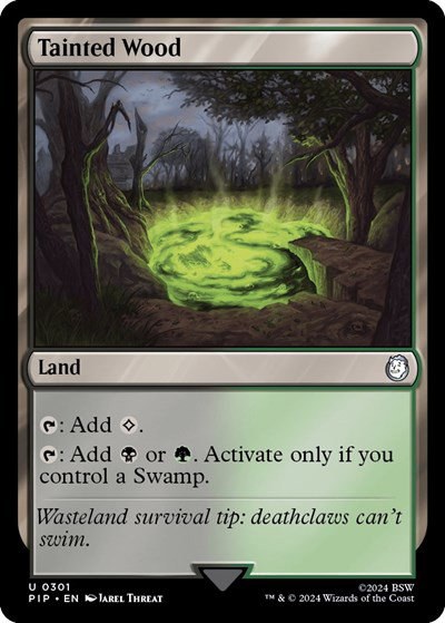 Tainted Wood - Foil