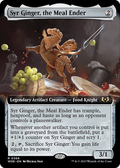 Syr Ginger, the Meal Ender - Foil