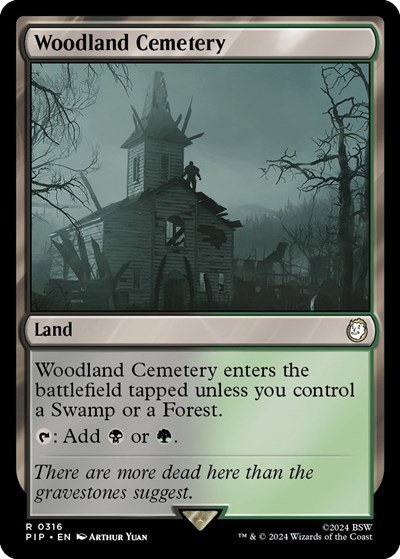 Woodland Cemetery - Foil