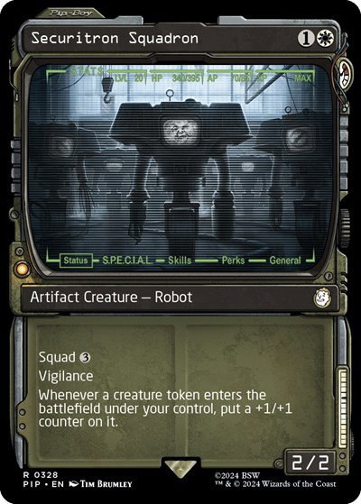 Securitron Squadron - Foil