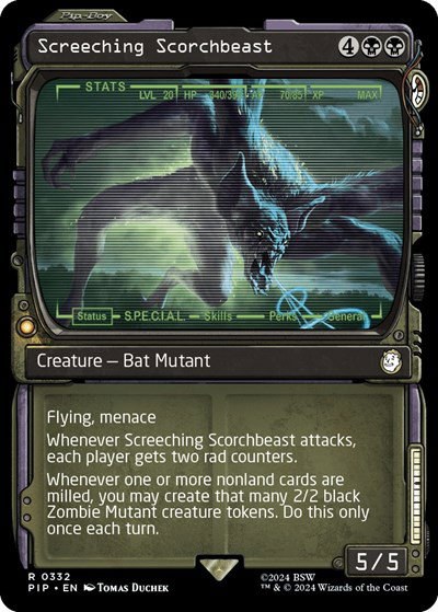 Screeching Scorchbeast - Foil