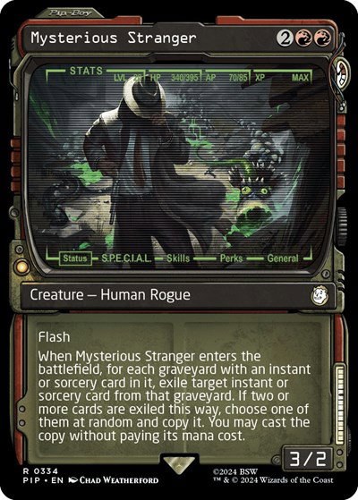 Mysterious Stranger - Foil