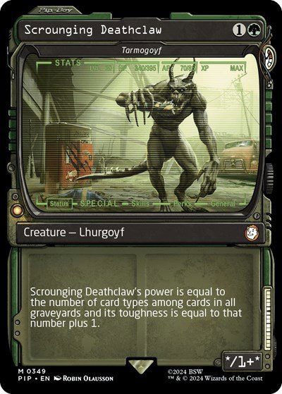 Scrounging Deathclaw - Tarmogoyf - Foil
