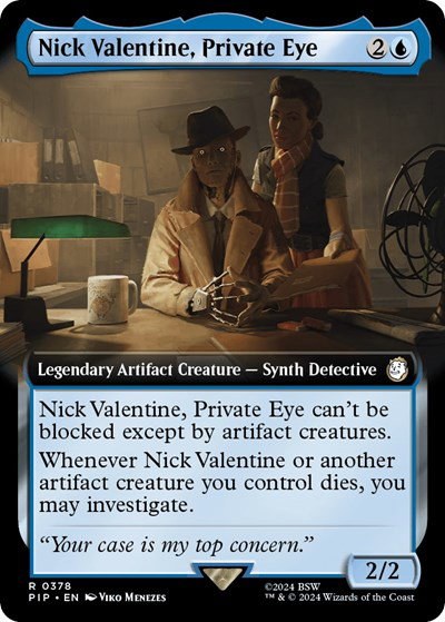 Nick Valentine, Private Eye - Foil